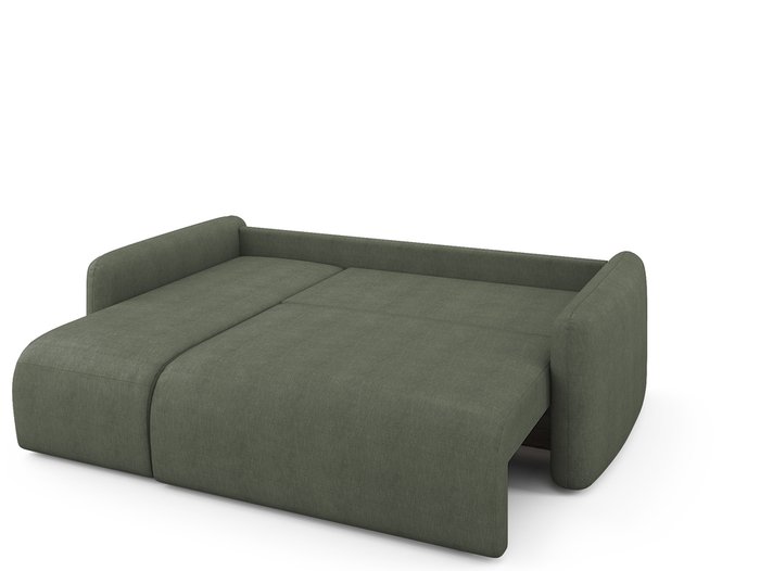 Угловой раскладной диван Arti левый темно-зеленого цвета - купить Угловые диваны по цене 77100.0