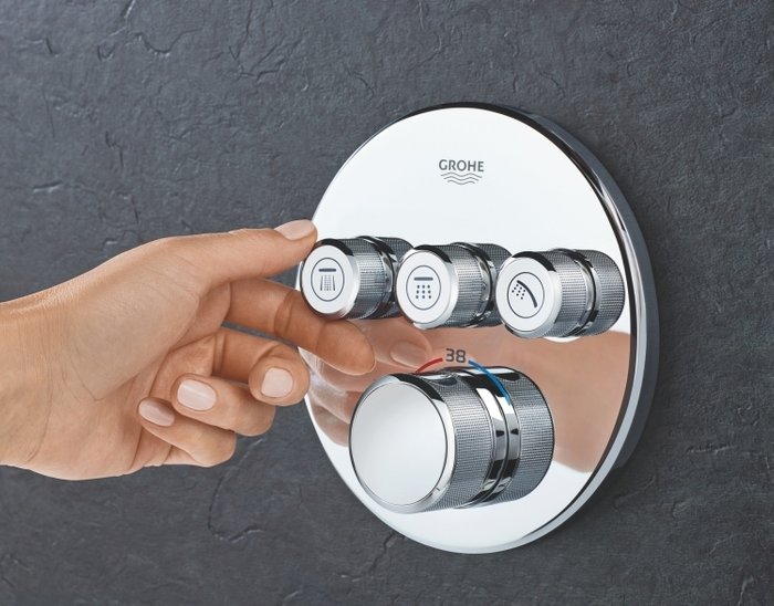 Термостат Grohtherm SmartControl для ванны - лучшие Душевые системы в INMYROOM