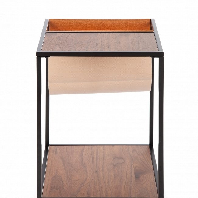 Приставной стол Jardin коричневого цвета - купить Кофейные столики по цене 13184.0