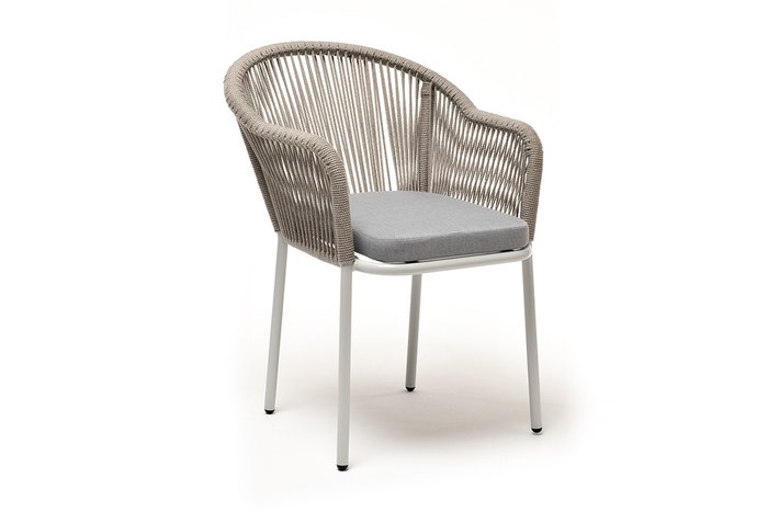 Стул Лион серого цвета - лучшие Садовые стулья в INMYROOM