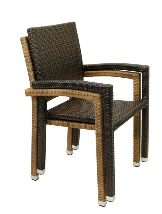 Кресло садовое Porto черного цвета - купить Садовые кресла по цене 11500.0