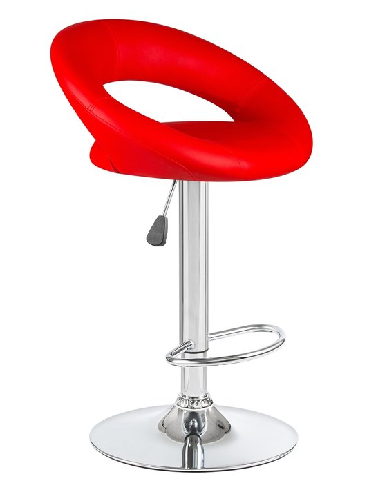 Стул барный Mira красного цвета - купить Барные стулья по цене 5900.0