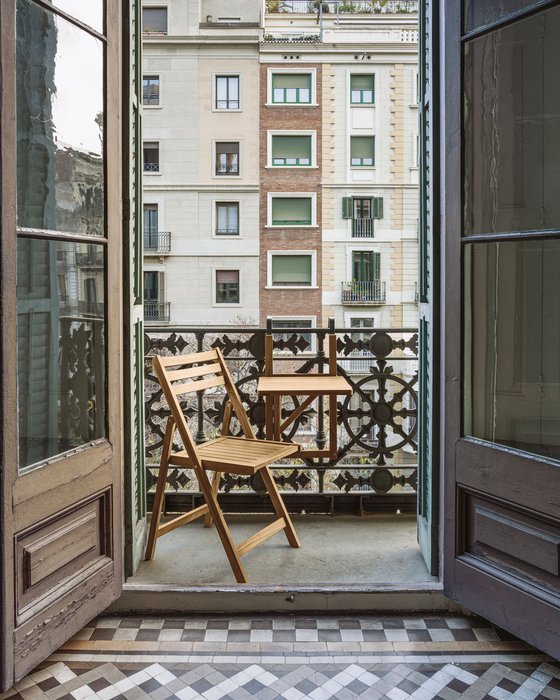 Балконный стол Amarillis коричневого цвета - купить Садовые столы по цене 12990.0