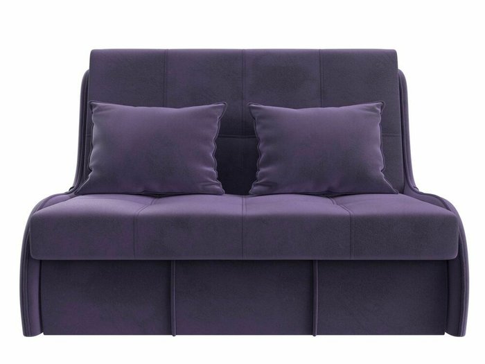 Прямой диван-кровать Риттэр фиолетового цвета - купить Прямые диваны по цене 36999.0