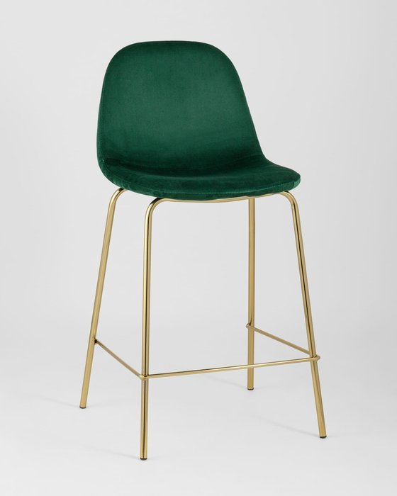 Стул полубарный Валенсия зеленого цвета - купить Барные стулья по цене 7990.0