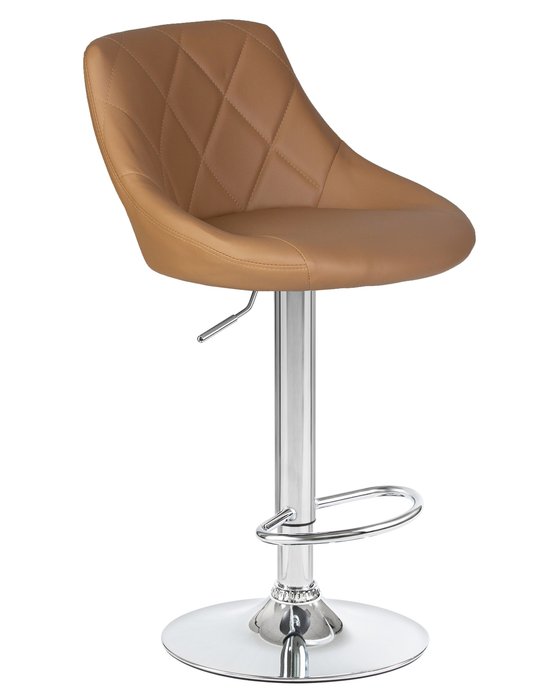Стул барный Logan коричневого цвета - купить Барные стулья по цене 5380.0