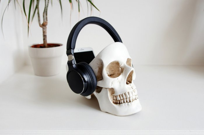 Органайзер для мелочей skull белый - купить Декоративные коробки по цене 7500.0