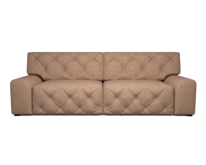 Прямой диван-кровать Милан темно-бежевого цвета - лучшие Прямые диваны в INMYROOM