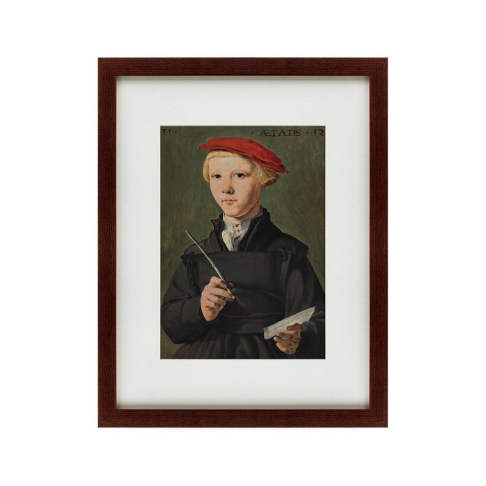 Картина Portrait of a schoolboy 1531 г. - купить Картины по цене 5995.0
