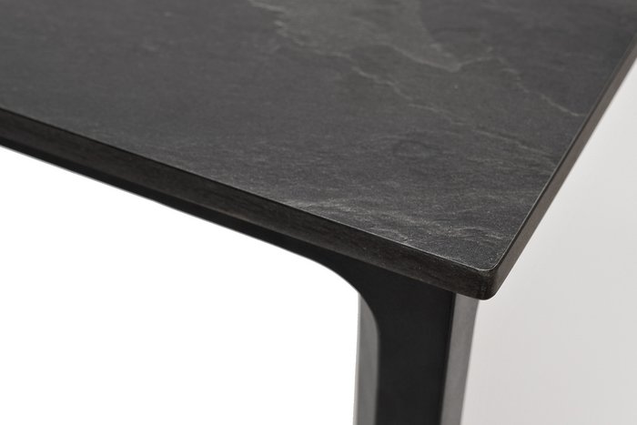 Обеденный стол Малага серо-черного цвета - лучшие Садовые столы в INMYROOM