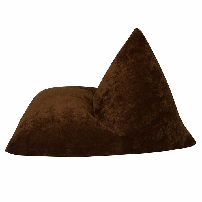 Кресло Пирамида коричневого цвета - купить Бескаркасная мебель по цене 3590.0