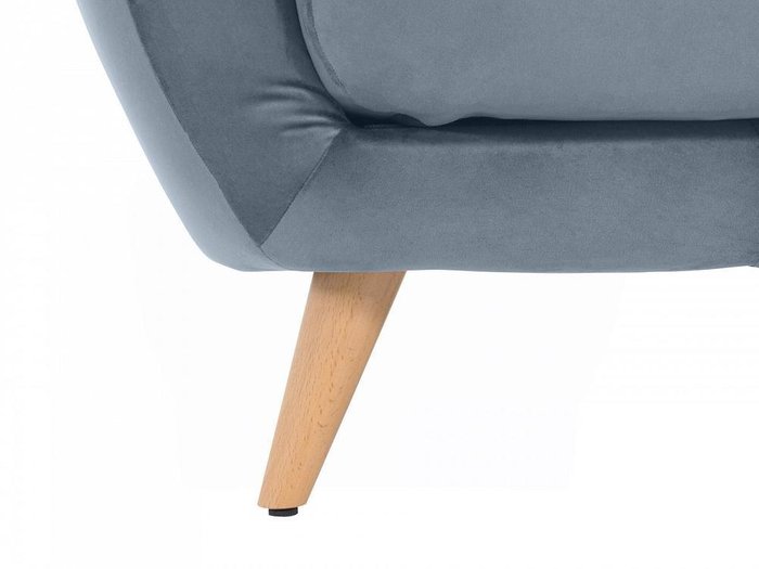 Кресло Loa серо-голубого цвета - лучшие Интерьерные кресла в INMYROOM