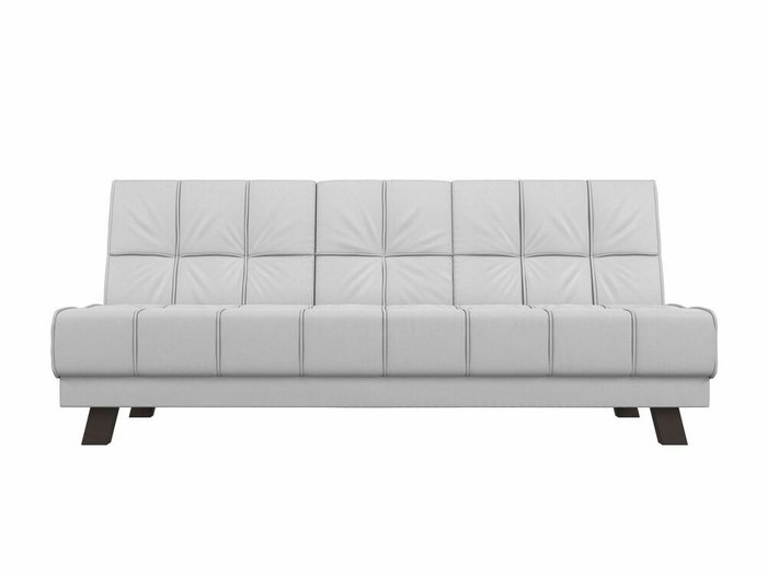Прямой диван-кровать Винсент белого цвета (экокожа) - купить Прямые диваны по цене 29999.0
