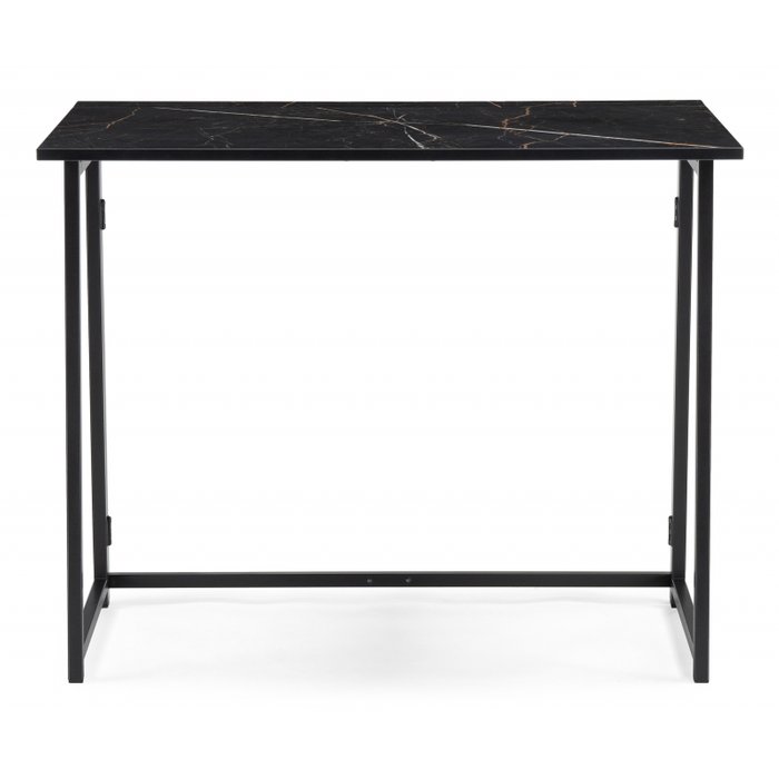 Складной письменный стол Бринг 90х55 черного цвета - купить Письменные столы по цене 7090.0