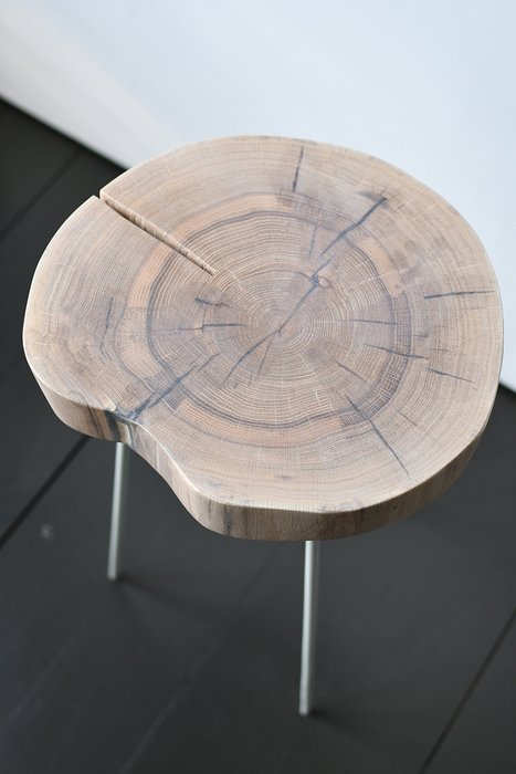 Кофейный стол Tree серо-бежевого цвета - лучшие Кофейные столики в INMYROOM