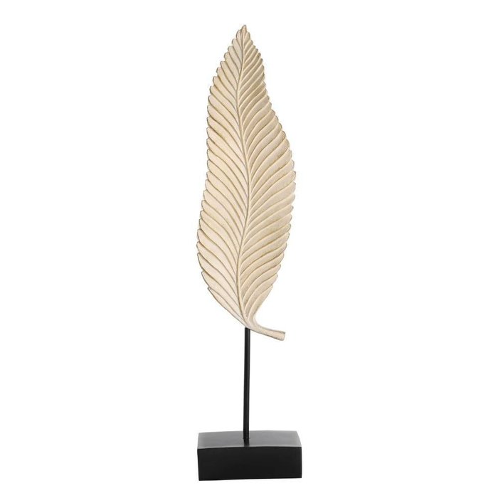 Статуэтка интерьерная Перо Gifu золотого цвета Статуэтка интерьерная Перо Gifu золотого цвета