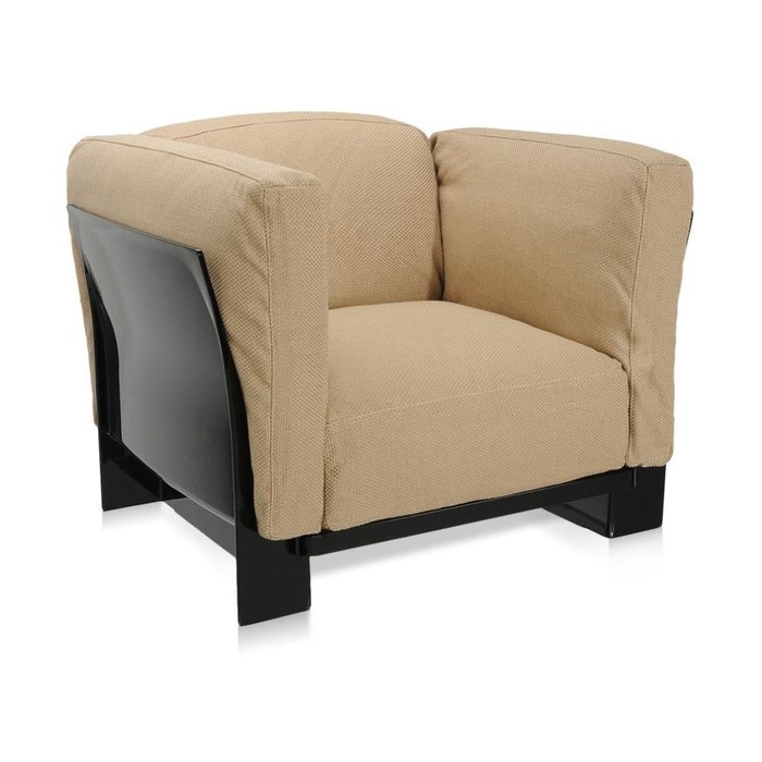 Кресло Pop Duo с коричневыми подушками