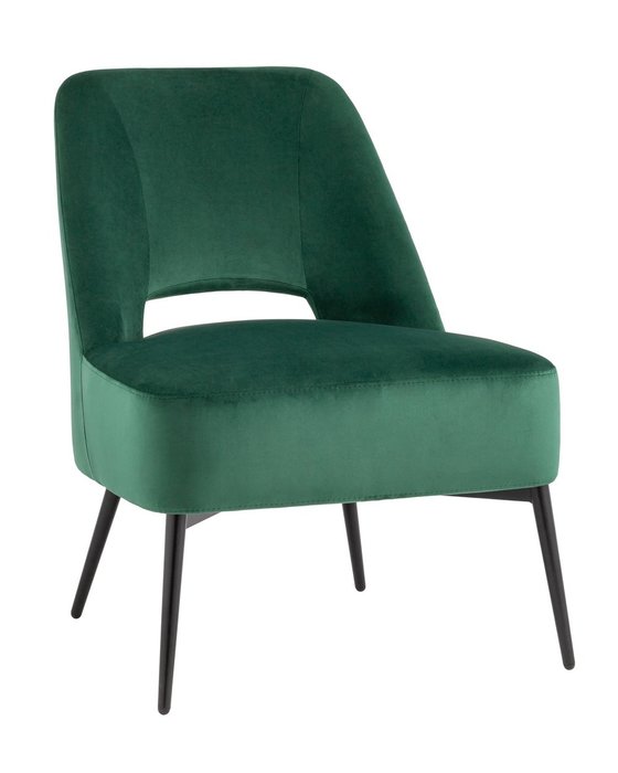 Кресло Бостон зеленого цвета