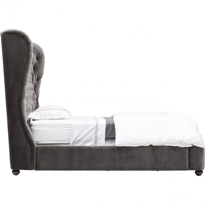 Кровать Amster с высоким изголовьем 160х200 - лучшие Кровати для спальни в INMYROOM