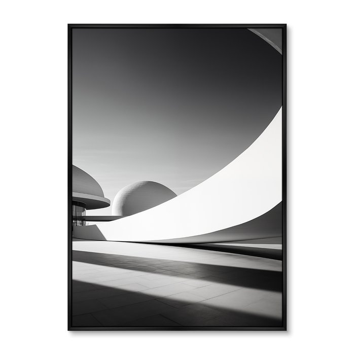 Репродукция картины Architecture, curves of large arches, No 1, 2024г.