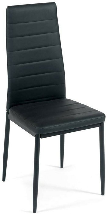 Набор из четырех стульев Easy Chair черного цвета - купить Обеденные стулья по цене 8640.0 Набор из четырех стульев Easy Chair черного цвета - купить Обеденные стулья по цене 8640.0