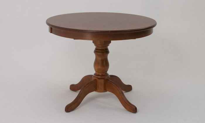 Обеденный раздвижной стол Брамс цвета орех - лучшие Обеденные столы в INMYROOM