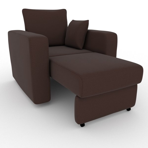 Кресло-кровать Liverpool коричневого цвета - купить Интерьерные кресла по цене 9700.0