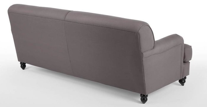 Раскладной диван Orson трехместный серого цвета - лучшие Прямые диваны в INMYROOM