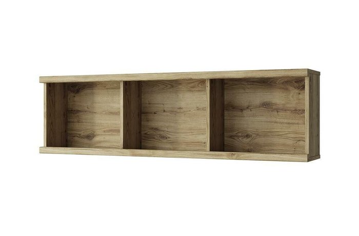 Навесная полка Doorset бежевого цвета