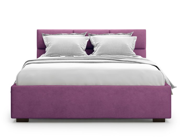 Кровать Bolsena без подъемного механизма 160х200 фиолетового цвета
