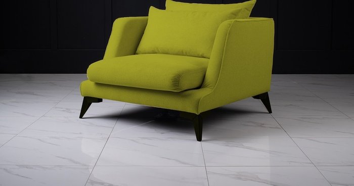 Кресло Dimension зеленого цвета - лучшие Интерьерные кресла в INMYROOM
