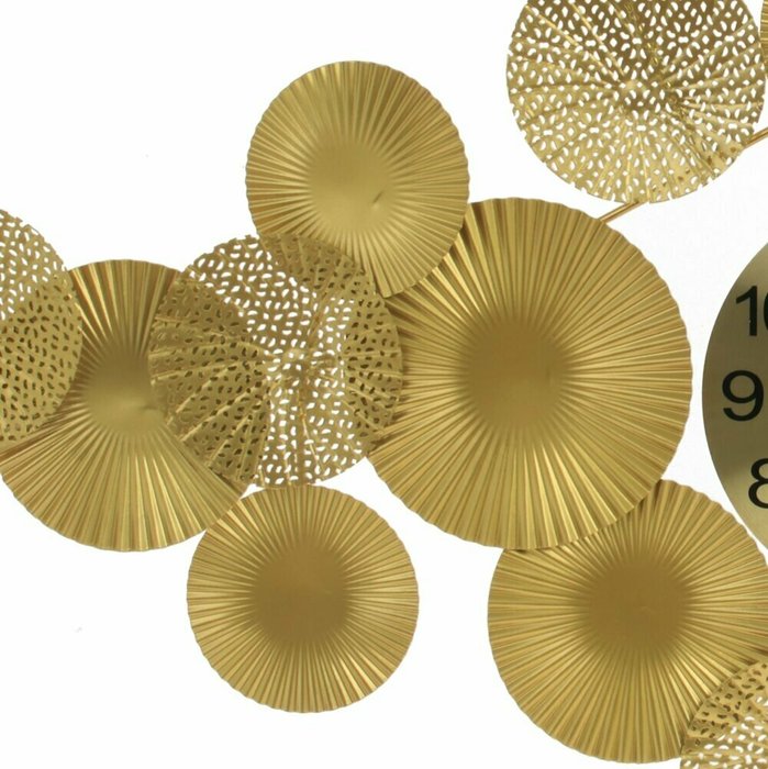 Часы настенные декоративные золотого цвета - купить Часы по цене 11628.0