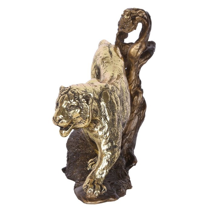 Статуэтка Тигр цвета Бронза - лучшие Фигуры и статуэтки в INMYROOM