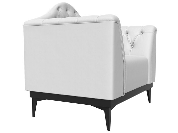 Кресло Флорида белого цвета (экокожа) - лучшие Интерьерные кресла в INMYROOM