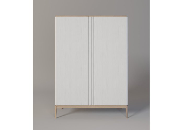 Шкаф Line белого цвета - купить Шкафы распашные по цене 128900.0