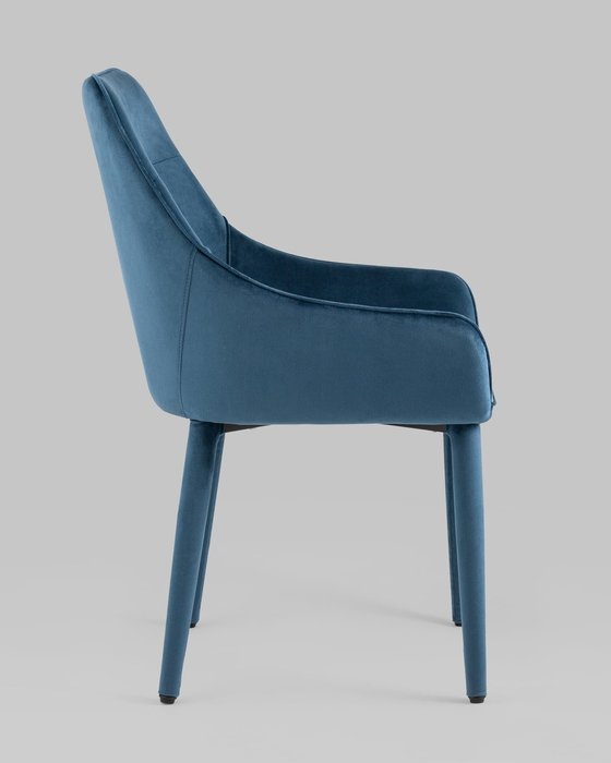 Стул Диана сине-зеленого цвета - лучшие Обеденные стулья в INMYROOM
