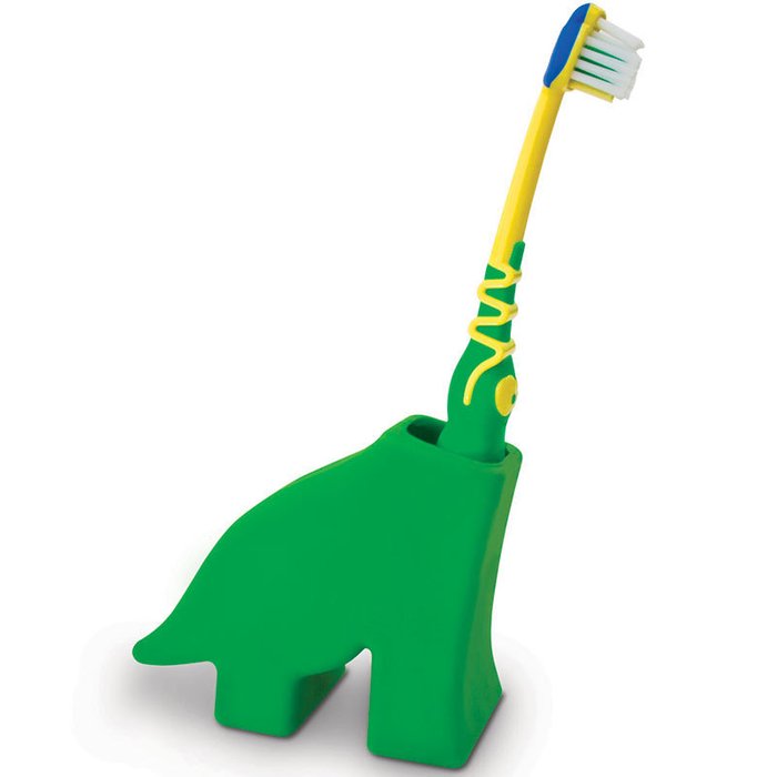 Держатель для зубной щетки J-me dinosaur зеленый