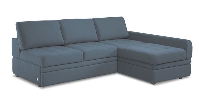 Угловой диван-кровать Бруно серого цвета - купить Угловые диваны по цене 116268.0