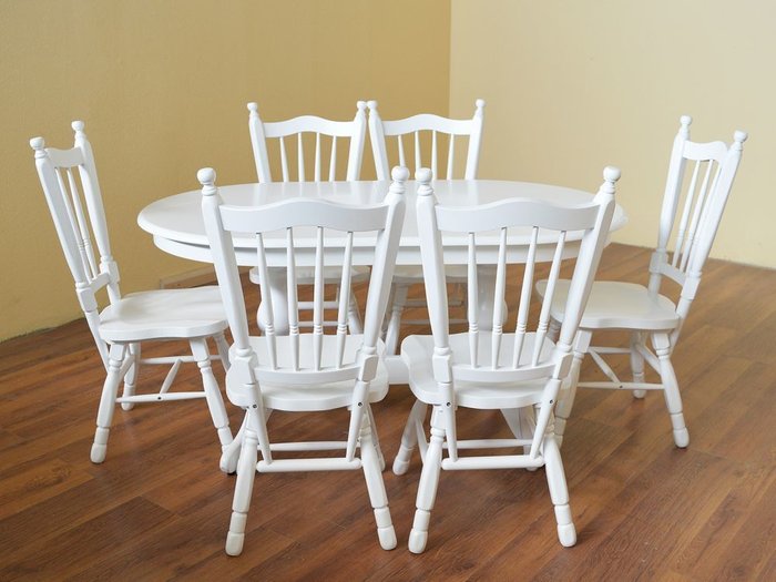Стул Гранд белого цвета - лучшие Обеденные стулья в INMYROOM