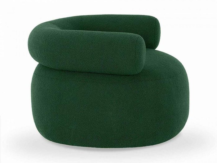 Кресло вращающееся Tirella темно-зеленого цвета - лучшие Интерьерные кресла в INMYROOM