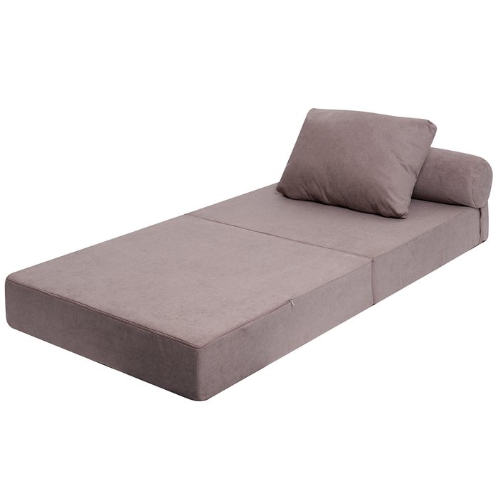 Бескаркасный диван-кровать Puzzle Bag L бежево-коричневого цвета - лучшие Бескаркасная мебель в INMYROOM