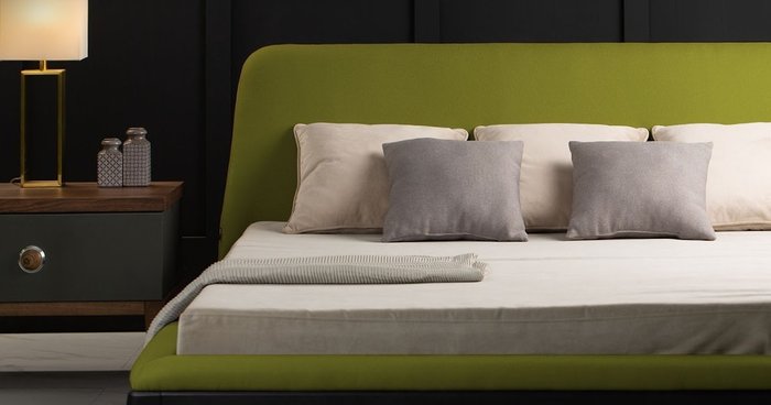 Кровать Liberty 180х200 зеленого цвета - лучшие Кровати для спальни в INMYROOM