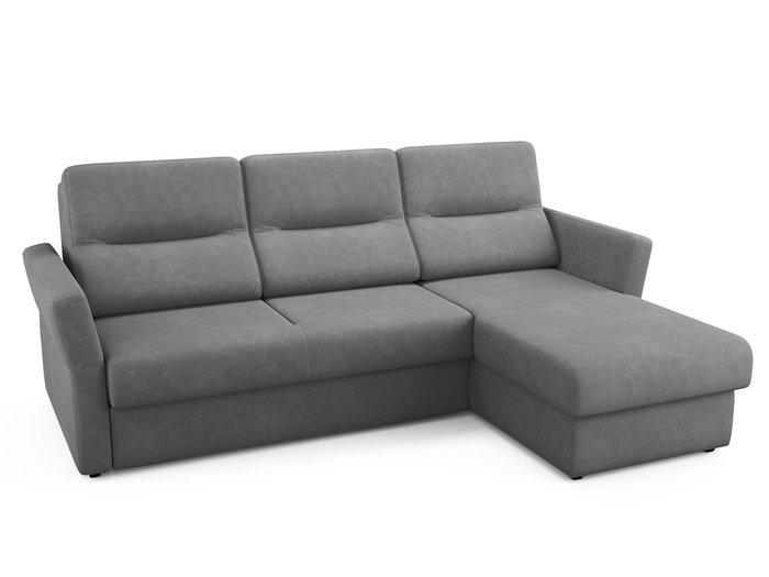 Угловой диван-кровать Sonny серого цвета - купить Угловые диваны по цене 91800.0