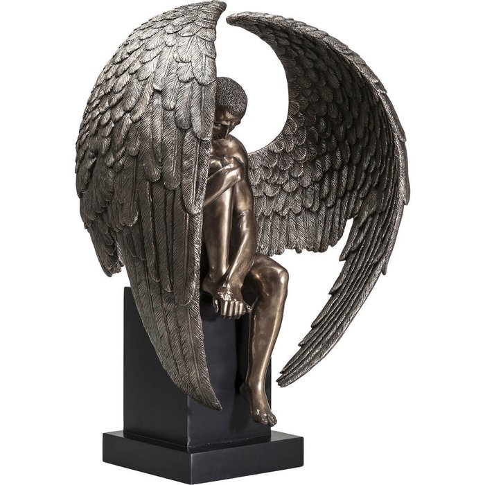 Фигура декоративная Nude Sad Angel бронзового цвета - купить Фигуры и статуэтки по цене 195260.0