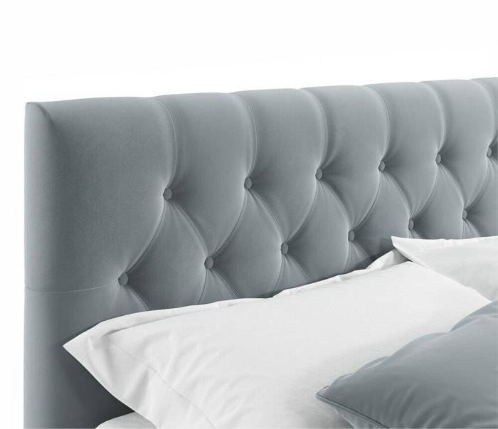 Кровать Verona 160х200 с подъемным механизмом серого цвета - лучшие Кровати для спальни в INMYROOM