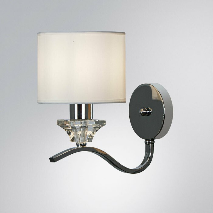 Бра Arte Lamp ALHENA A4091AP-1CC - купить Бра и настенные светильники по цене 3990.0 Бра Arte Lamp ALHENA A4091AP-1CC - купить Бра и настенные светильники по цене 3990.0