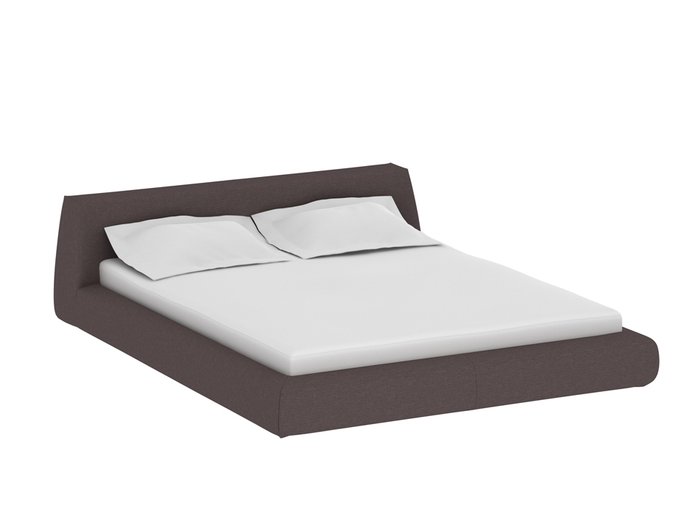 Кровать Vatta серого цвета 160x200