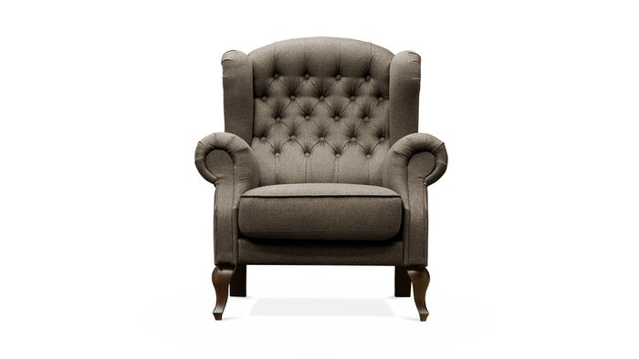 Кресло Адара коричневого цвета - купить Интерьерные кресла по цене 39500.0