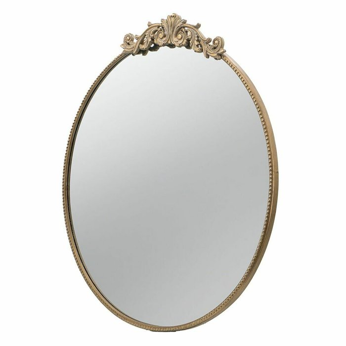 Настенное зеркало 91х98 в раме золотого цвета - купить Настенные зеркала по цене 22509.0