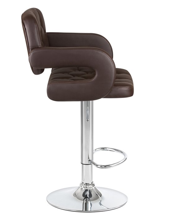 Стул барный Tiesto коричневого цвета - лучшие Барные стулья в INMYROOM